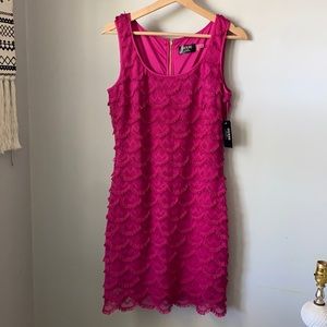 NWT Guess Fuchsia Bodycon Dress